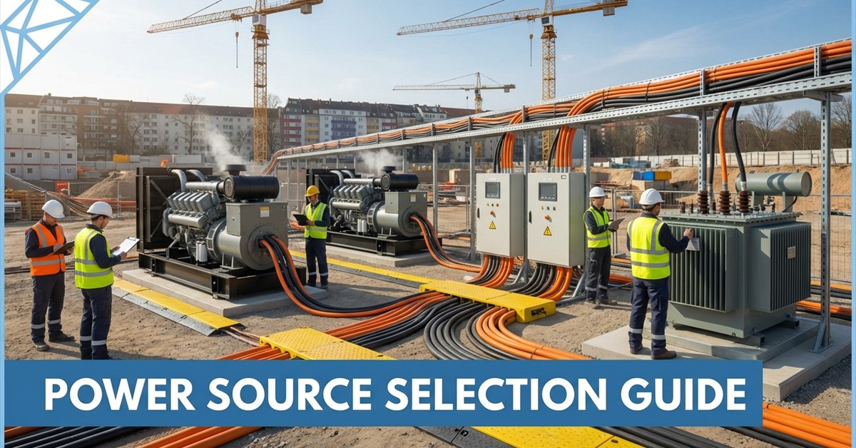 Power Source Selection Guide for Construction Projects | Kyanite Services